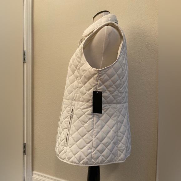 NWT Ralph Lauren White Quilted Vest - Picture 2 of 7